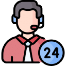 24 hours support